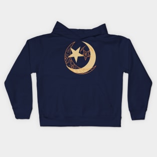 Ramadan crescent Kids Hoodie